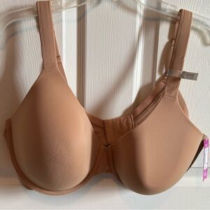Ambrielle Tan Full-Coverage Bra